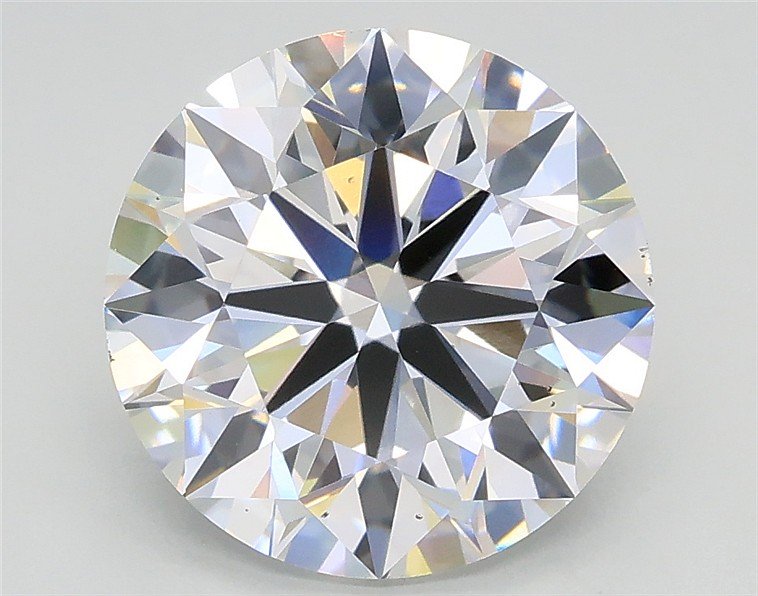 3.03ct E VS2 Excellent Cut Round Lab Grown Diamond