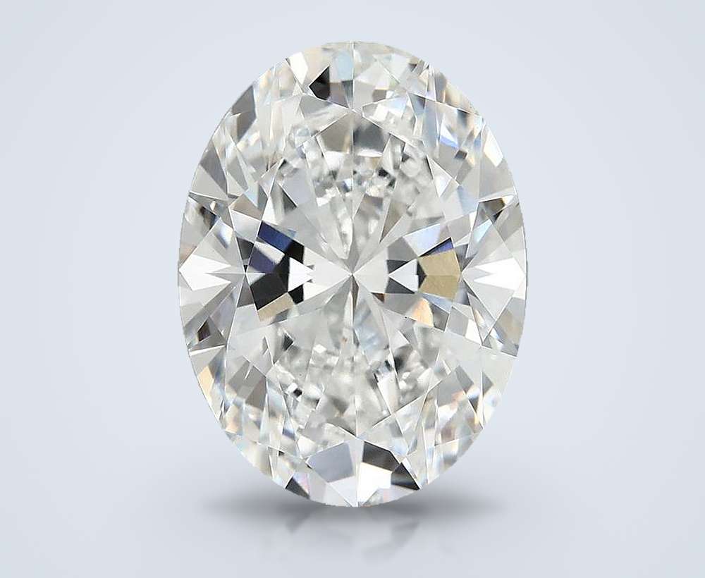 6.10 Carat Oval Lab Diamond