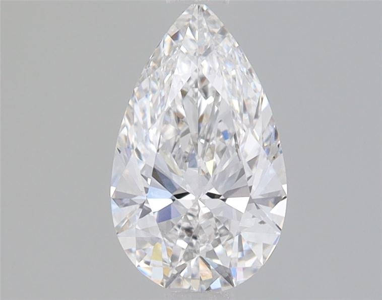 0.85ct E VS2 Rare Carat Ideal Cut Pear Lab Grown Diamond