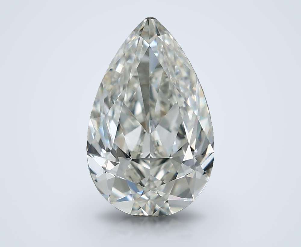 0.71 Carat Pear Natural Diamond