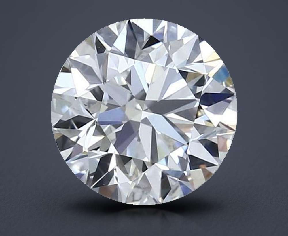 1.71 Carat Round Natural Diamond