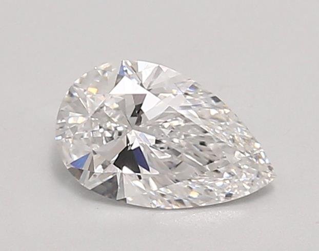 0.91ct D VVS2 Rare Carat Ideal Cut Pear Lab Grown Diamond