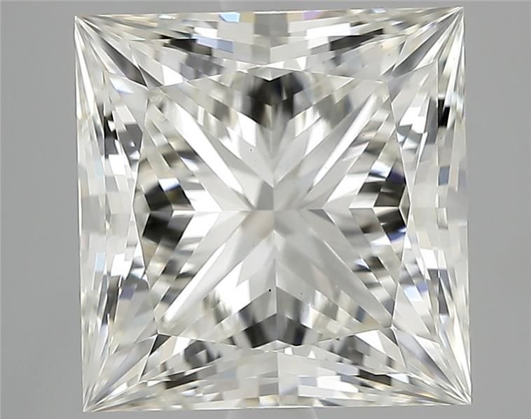 4.17ct I VS1 Rare Carat Ideal Cut Princess Lab Grown Diamond