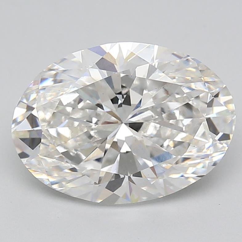 5.02ct F VS1 Very Good Cut Oval Lab Grown Diamond