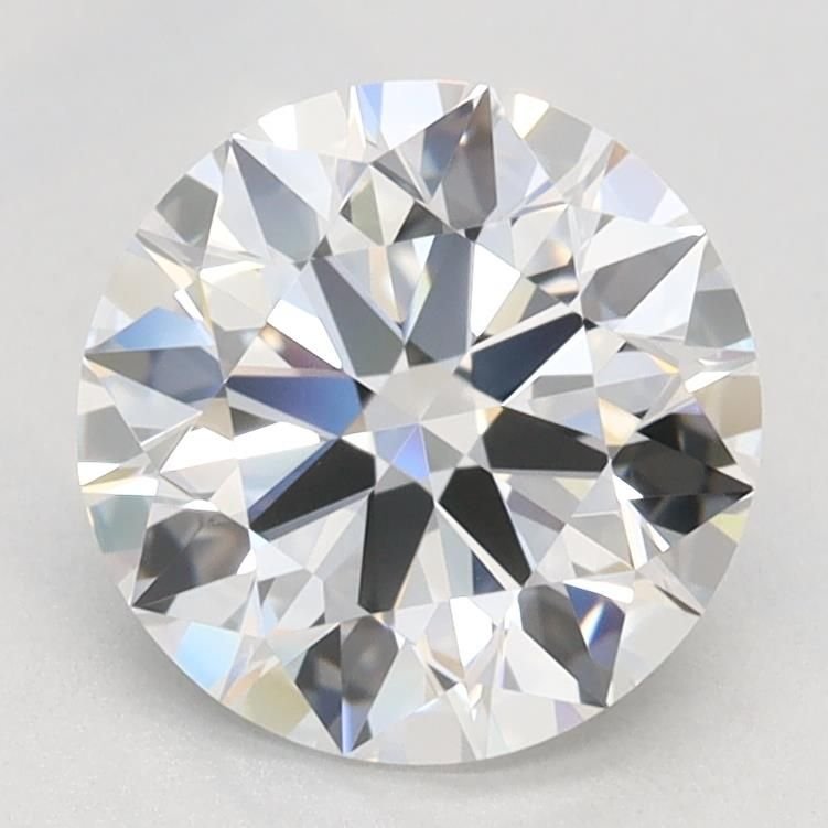 1.55ct F IF Rare Carat Ideal Cut Round Lab Grown Diamond