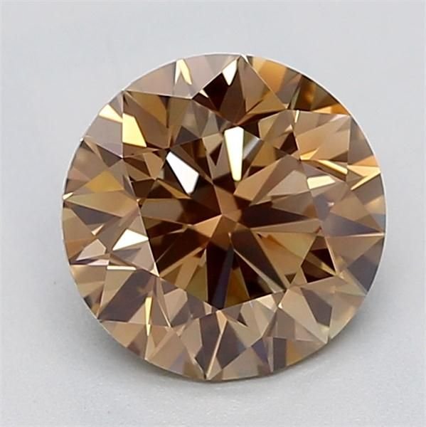 1.51 Ct. Fancy Brown Round Lab Diamond