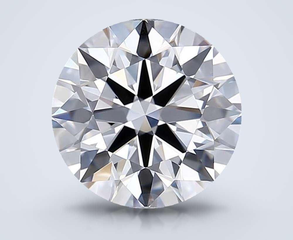 3.22 Carat Round Lab Diamond