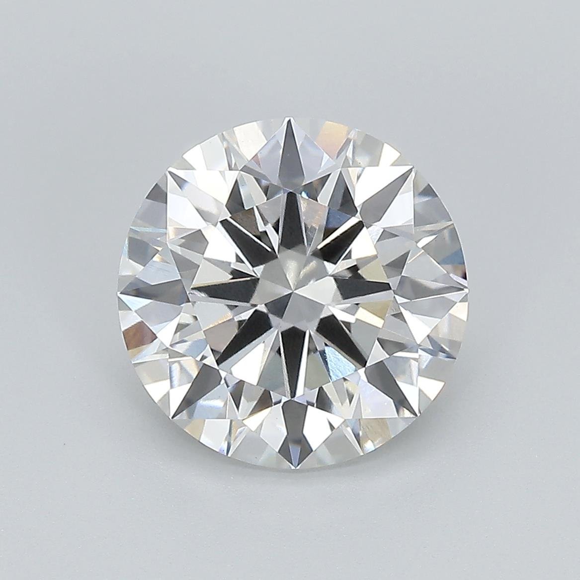 3.65ct G VVS2 Rare Carat Ideal Cut Round Lab Grown Diamond