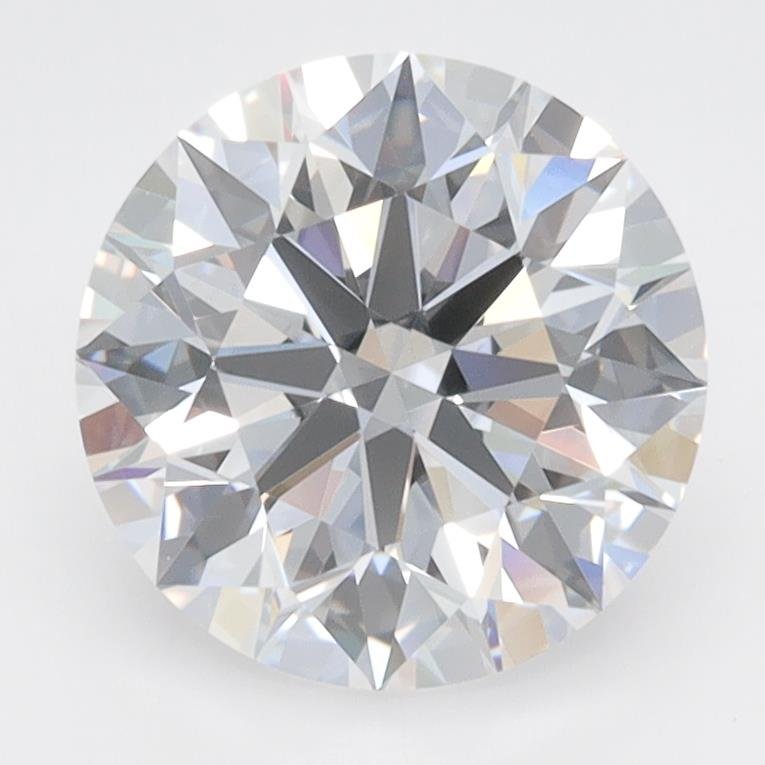 2.51ct D VVS1 Rare Carat Ideal Cut Round Lab Grown Diamond