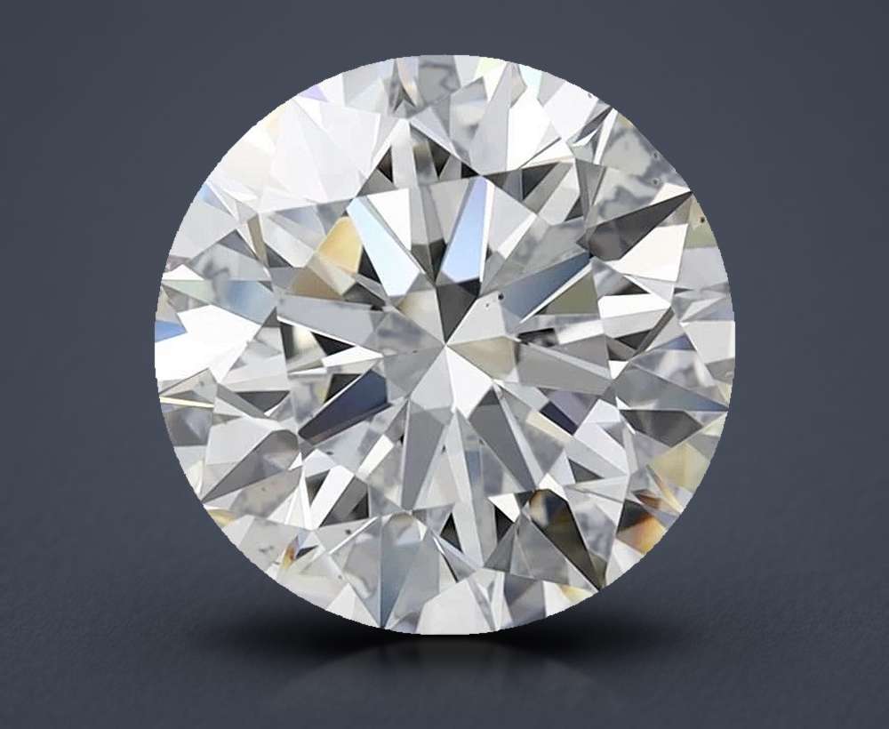 3.55 Carat Round Natural Diamond