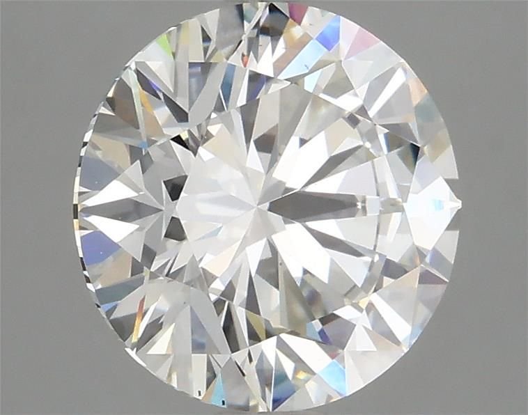 3.14ct G VS2 Rare Carat Ideal Cut Round Lab Grown Diamond