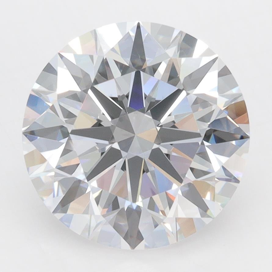 4.09ct D VVS1 Rare Carat Ideal Cut Round Lab Grown Diamond