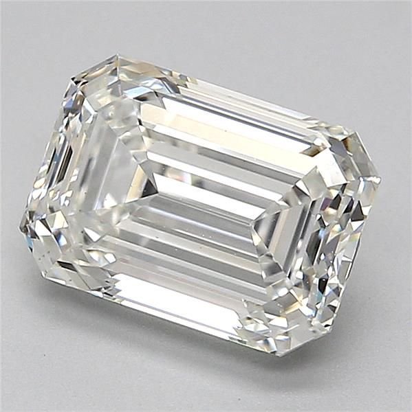 2.53ct I VS1 Excellent Cut Emerald Diamond