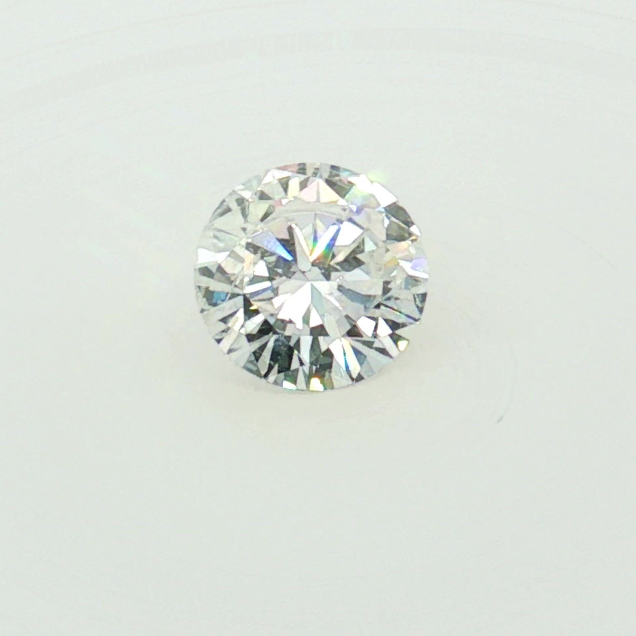 3.02ct E SI2 Very Good Cut Round Diamond