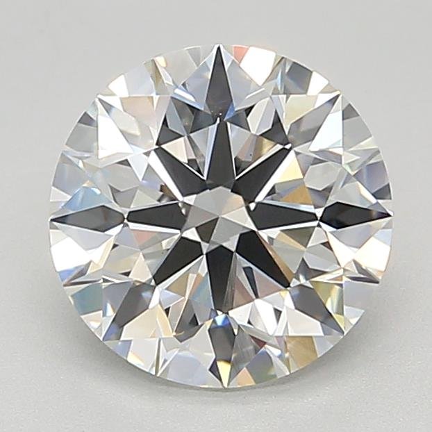 3.04ct F VS1 Rare Carat Ideal Cut Round Lab Grown Diamond