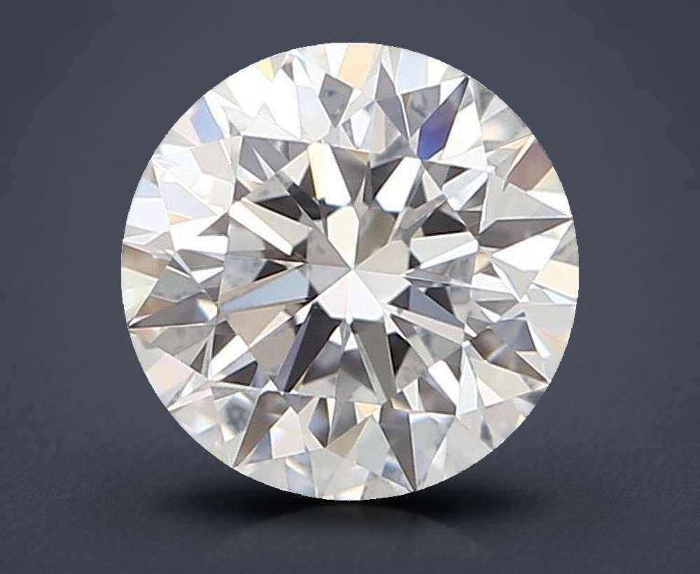 0.73 Carat Round Natural Diamond