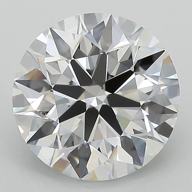 3.47ct D VS1 Rare Carat Ideal Cut Round Lab Grown Diamond