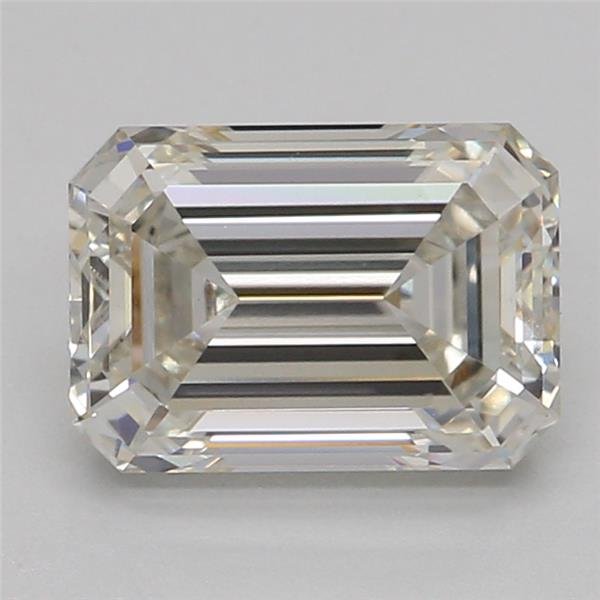 1.04ct I VVS2 Rare Carat Ideal Cut Emerald Lab Grown Diamond