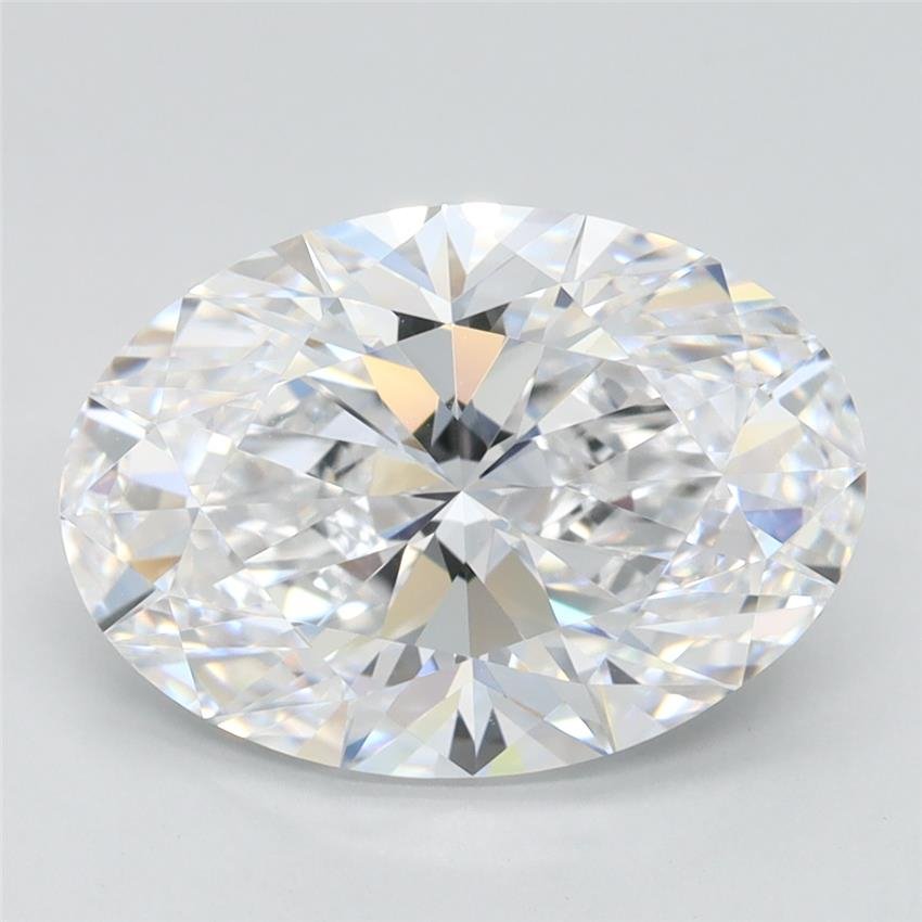 3.40 Carat Oval Lab Diamond