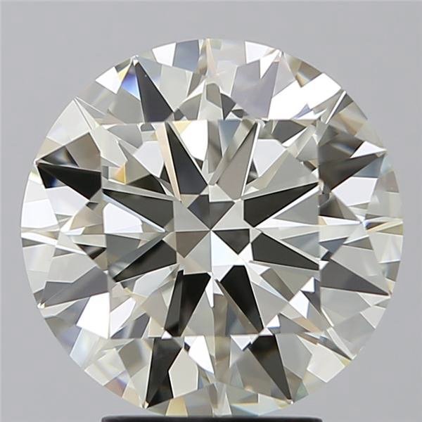 4.01ct K VVS2 Excellent Cut Round Diamond