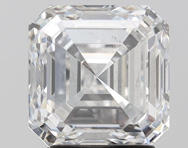 3.07ct E SI1 Excellent Cut Asscher Lab Grown Diamond