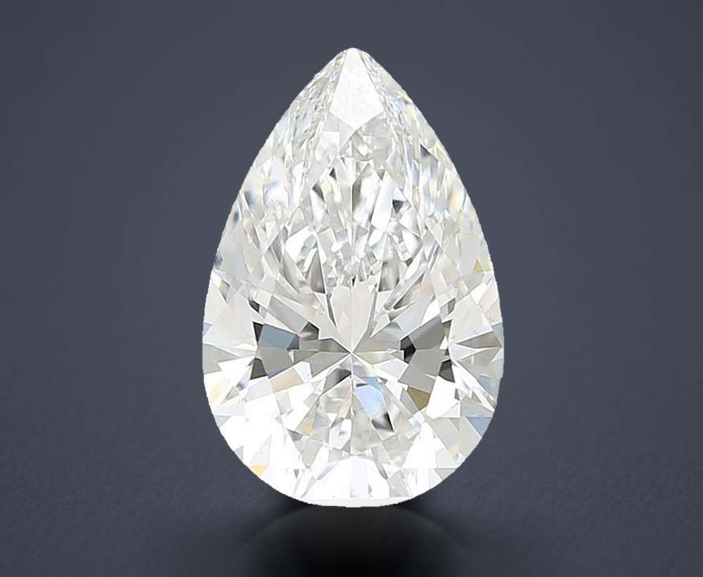 4.19 Carat Pear Lab Diamond