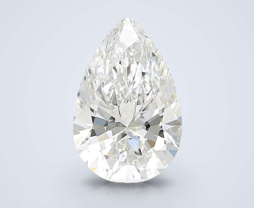 4.19 Carat Pear Lab Diamond