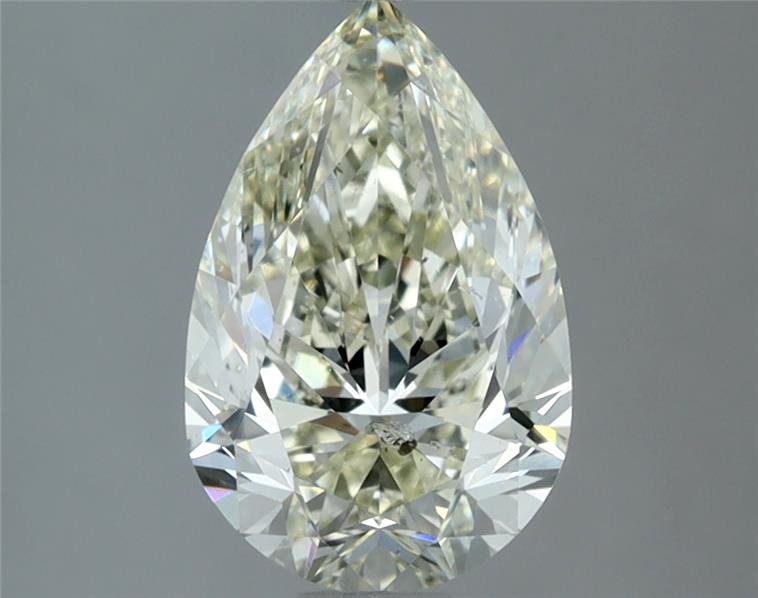 2.03ct K SI2 Rare Carat Ideal Cut Pear Diamond