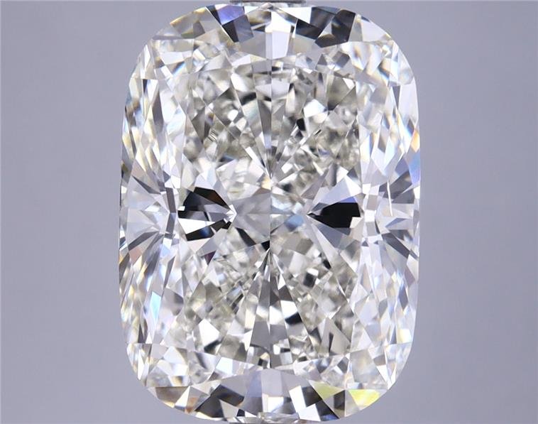 6.03ct I VS2 Rare Carat Ideal Cut Cushion Lab Grown Diamond