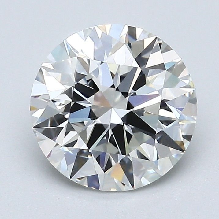 2.06ct I VVS2 Rare Carat Ideal Cut Round Diamond