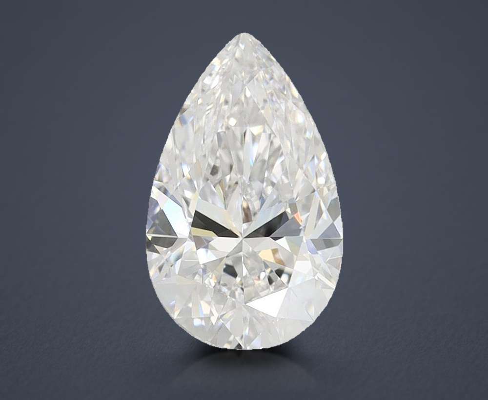 1.31 Carat Pear Lab Diamond