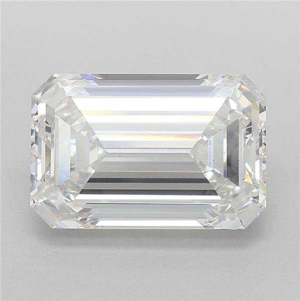 9.05ct G VS1 Excellent Cut Emerald Lab Grown Diamond