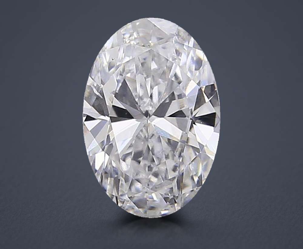 0.62 Carat Oval Lab Diamond