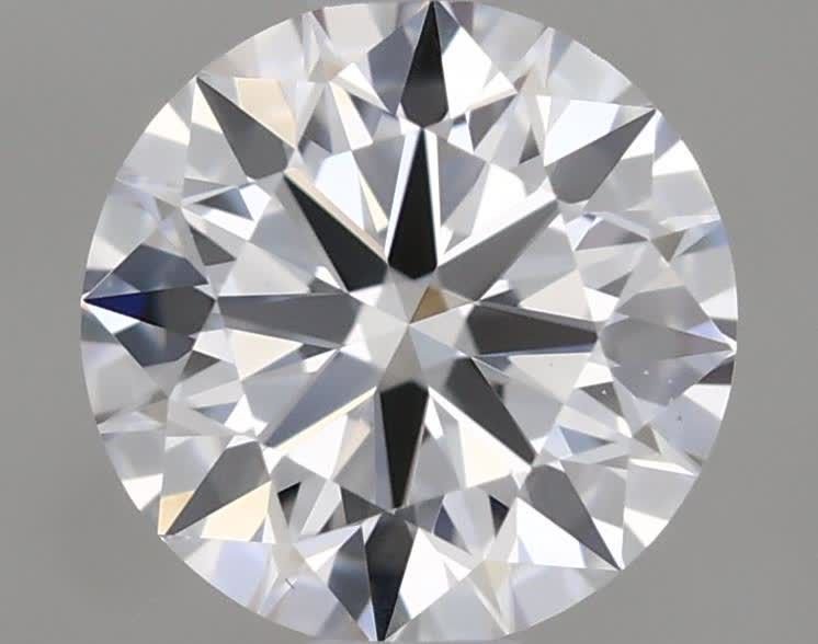 0.46ct D VS1 Rare Carat Ideal Cut Round Lab Grown Diamond