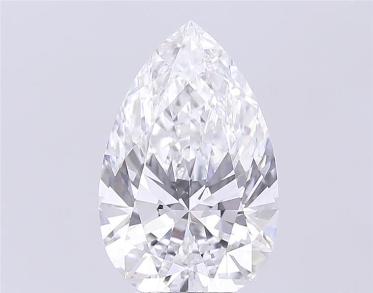 3.93 Carat Pear Lab Diamond