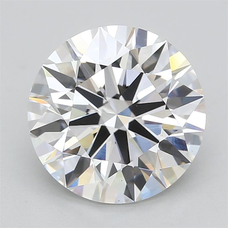 3.73ct E VS1 Rare Carat Ideal Cut Round Lab Grown Diamond