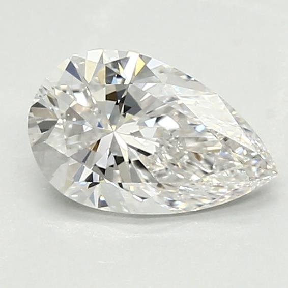 0.65ct E VS1 Rare Carat Ideal Cut Pear Lab Grown Diamond