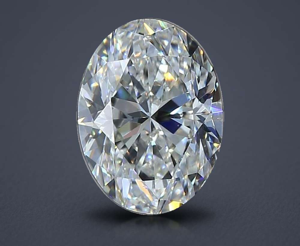 0.90 Carat Oval Natural Diamond