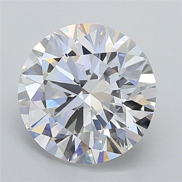 2.00ct F VVS2 Excellent Cut Round Lab Grown Diamond