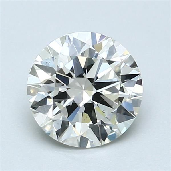 1.51ct J VS2 Rare Carat Ideal Cut Round Diamond