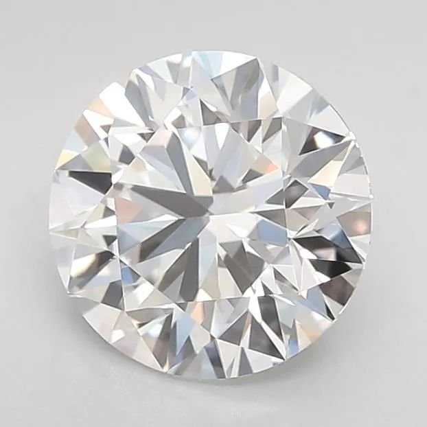 1.51ct E VVS2 Rare Carat Ideal Cut Round Lab Grown Diamond