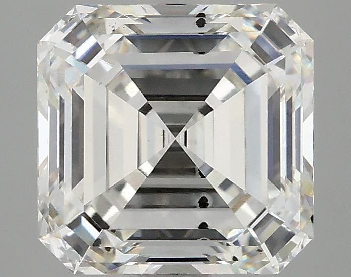 3.02ct G SI2 Rare Carat Ideal Cut Asscher Lab Grown Diamond