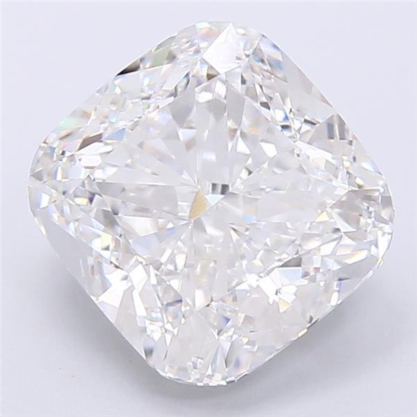 6.24ct D VVS1 Rare Carat Ideal Cut Cushion Lab Grown Diamond