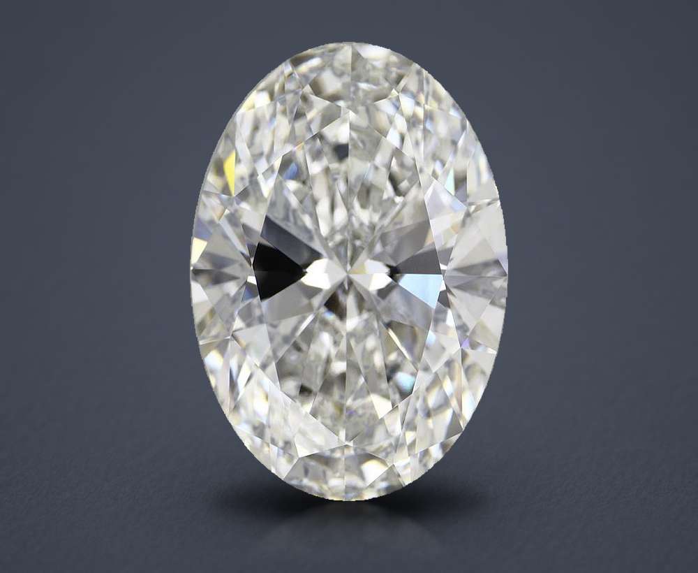 9.71 Carat Oval Lab Diamond