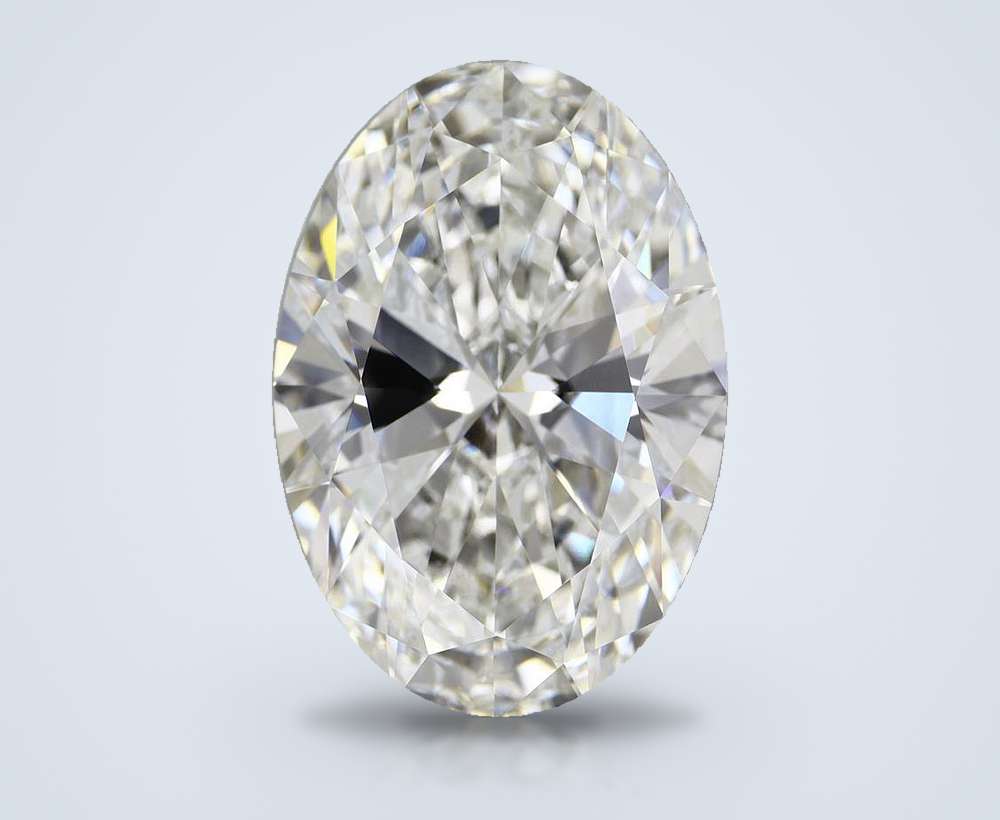9.71 Carat Oval Lab Diamond