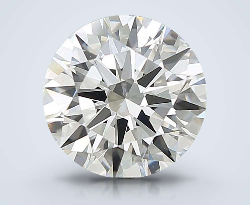 3.22 Carat Round Lab Diamond