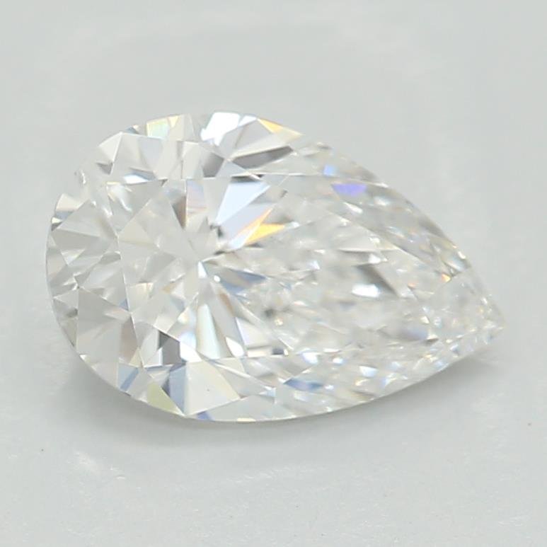 0.62ct D VVS2 Rare Carat Ideal Cut Pear Lab Grown Diamond