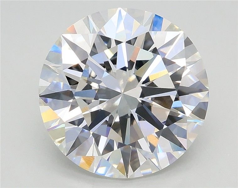 4.04ct F VS1 Excellent Cut Round Lab Grown Diamond