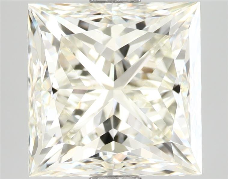 3.02ct J VVS2 Very Good Cut Princess Diamond