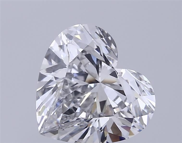4.47ct F IF Rare Carat Ideal Cut Heart Diamond